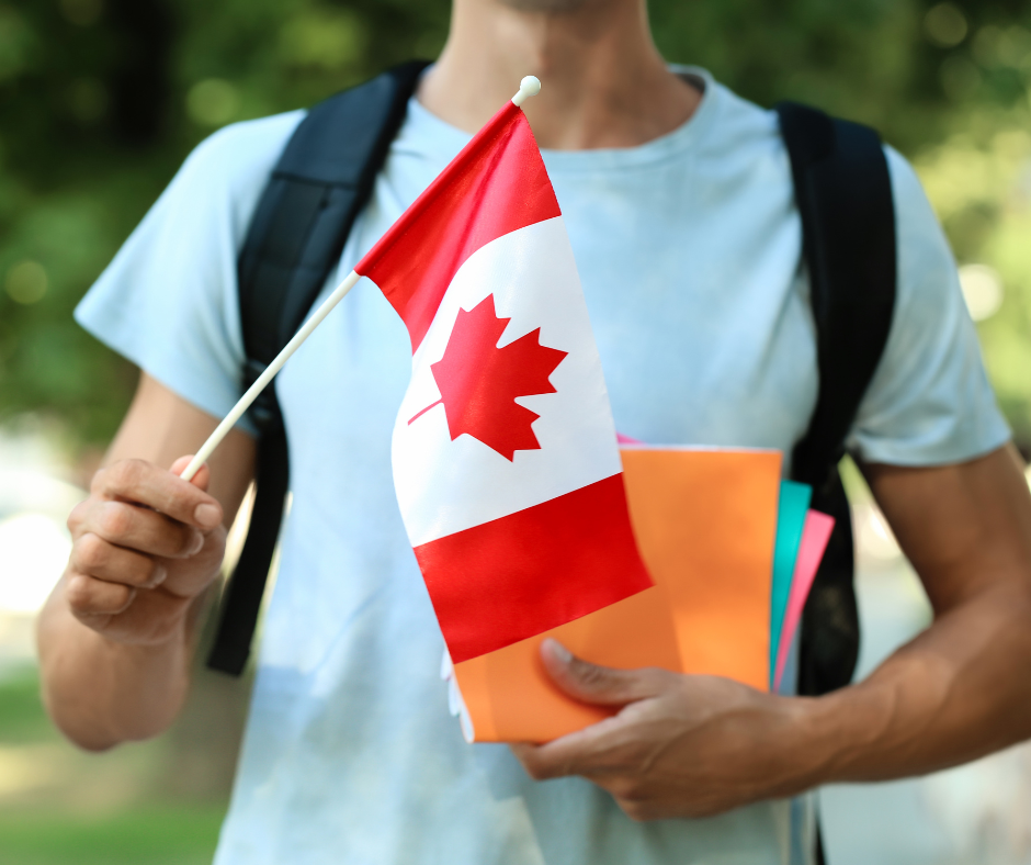Estudiante de un programa en Canada